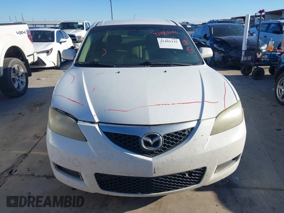 2008 Mazda 3 i Sport with VIN JM1BK12F681848304, listed as a IAAI auction lot 41481142 with 264,093 mi miles and . Bid and sale history available at DreamBid. Image 12.