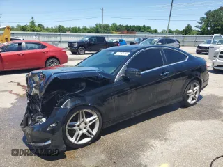 2013 Mercedes-Benz C 250 with VIN WDDGJ4HB0DG094411, listed as a Copart auction lot 57593055 with 156,212 mi miles and Salvage title. Bid and sale history available at DreamBid. Image 1.