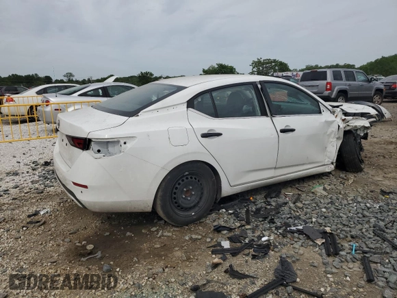 2024 Nissan Sentra S with VIN 3N1AB8BV5RY298704, listed as a Copart auction lot 56696355 with 15,551 mi miles and Clean Title. Bid and sale history available at DreamBid. Image 3.