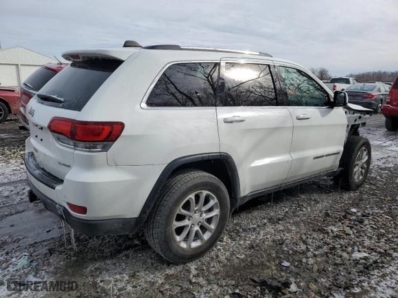 2021 Jeep Grand Cherokee Laredo X with VIN 1C4RJFAG9MC840625, listed as a Copart auction lot 44154315 with 61,424 mi miles and Non Repairable. Bid and sale history available at carsss.com. Image 3.