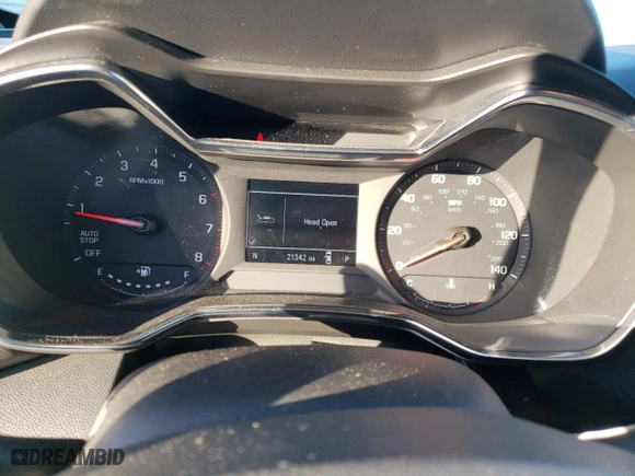 2021 Chevrolet TrailBlazer LT with VIN KL79MPS28MB136774, listed as a Copart auction lot 75987214 with 21,342 mi miles and Salvage Title. Bid and sale history available at carsss.com. Image 9.