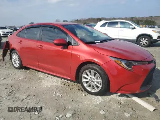 2020 Toyota Corolla LE with VIN 5YFVPRAE7LP106567, listed as a Copart auction lot 44159895 with 61,102 mi miles and Salvage Title. Bid and sale history available at carsss.com. Image 4.