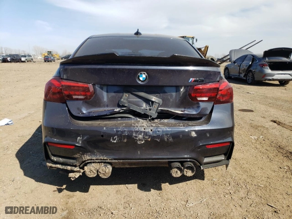 2017 BMW M3 with VIN WBS8M9C51H5G83520, listed as a Copart auction lot 48007903 with 64,393 mi miles. Bid and sale history available at carsss.com. Image 6.