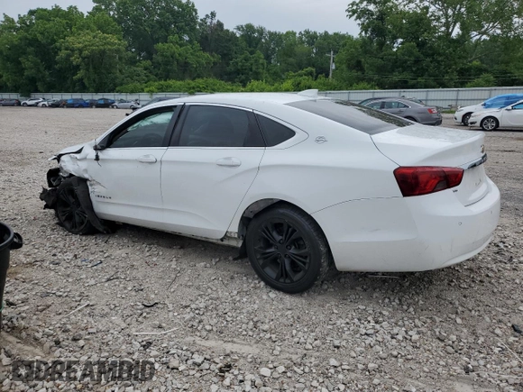 2015 Chevrolet Impala LT with VIN 2G1125S37F9105581, listed as a Copart auction lot 58853525 with 133,182 mi miles and Salvage title. Bid and sale history available at DreamBid. Image 2.