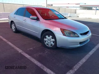 2005 Honda Accord LX z VIN 1HGCM56445A017119, wystawiony jako IAAI lot #42273361 z przebiegiem 164 598 mil mil oraz . Historia ofert i sprzedaży dostępna na DreamBid. Obrazek 1.