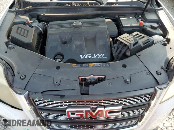 2012 GMC Terrain SLT-2 with VIN 2GKFLWE58C6200522, listed as a Copart auction lot 60616405 with 198,559 mi miles and Salvage title. Bid and sale history available at DreamBid. Image 12.
