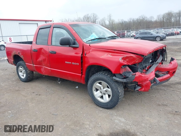 2002 Dodge 1500 with VIN 1D7HU18N02J136628, listed as a IAAI auction lot 42123559 with 190,973 mi miles and . Bid and sale history available at DreamBid. Image 1.