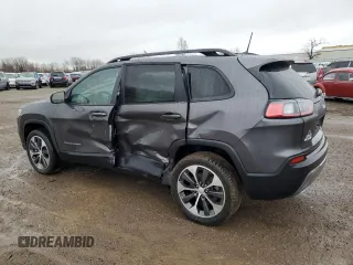 2022 Jeep Cherokee Limited with VIN 1C4PJMDX4ND548898, listed as a Copart auction lot 49797095 with 12,338 mi miles and Clean Title. Bid and sale history available at DreamBid. Image 2.
