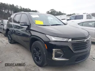 2022 Chevrolet Traverse LT Cloth with VIN 1GNERGKWXNJ184930, listed as a IAAI auction lot 41386953 with 47,913 mi miles. Bid and sale history available at carsss.com. Image 1.