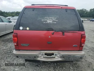 2002 Ford Expedition XLT with VIN 1FMEU17L02LA79716, listed as a Copart auction lot 57635465 with 230,298 mi miles and Salvage title. Bid and sale history available at DreamBid. Image 6.
