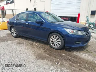 2015 Honda Accord EX-L with VIN 1HGCR2F89FA082374, listed as a IAAI auction lot 42838640 with 198,625 mi miles and . Bid and sale history available at DreamBid. Image 1.