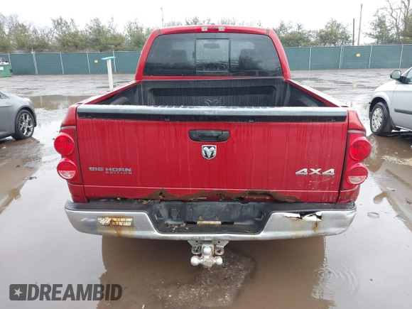 2007 Dodge 1500 SLT with VIN 1D7HU182X7S191322, listed as a IAAI auction lot 41715180 with Not Provided miles. Bid and sale history available at carsss.com. Image 15.