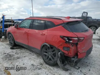 2019 Chevrolet Blazer z VIN 3GNKBCRS2KS697859, wystawiony jako Copart lot #42671545 z przebiegiem 130 279 mil mil oraz Szkoda całkowita • Salvage title. Historia ofert i sprzedaży dostępna na DreamBid. Obrazek 2.