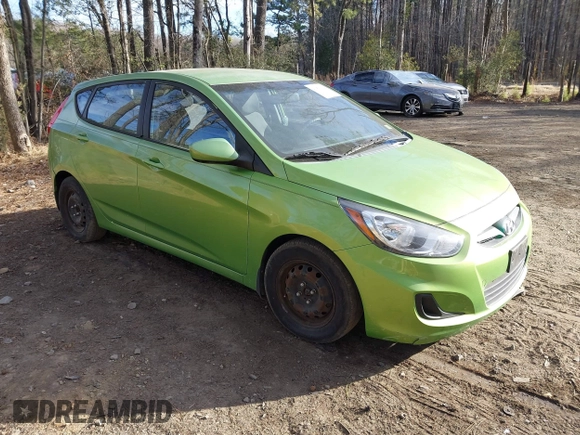 2013 Hyundai Accent GS with VIN KMHCT5AE3DU111034, listed as a IAAI auction lot 41479109 with 191,059 mi miles and . Bid and sale history available at DreamBid. Image 1.