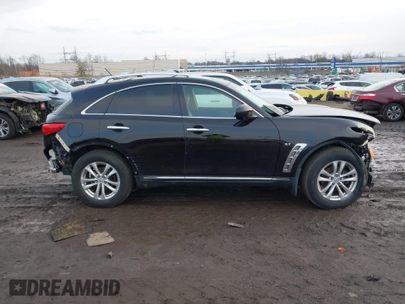 2015 Infiniti QX70 with VIN JN8CS1MW2FM480768, listed as a IAAI auction lot 41229824 with 149,146 mi miles and . Bid and sale history available at DreamBid. Image 13.