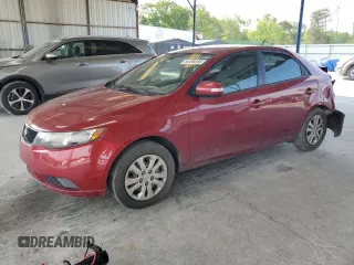 2010 Kia Forte EX z VIN KNAFU4A25A5230589, wystawiony jako Copart lot #55386055 z przebiegiem 201 875 mil mil oraz Szkoda całkowita • Salvage title. Historia ofert i sprzedaży dostępna na DreamBid. Obrazek 1.