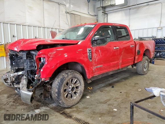 2017 Ford F-350 Platinum with VIN 1FT8W3BT9HEC21427, listed as a Copart auction lot 52527675 with Not Provided miles and Non Repairable. Bid and sale history available at DreamBid. Image 1.