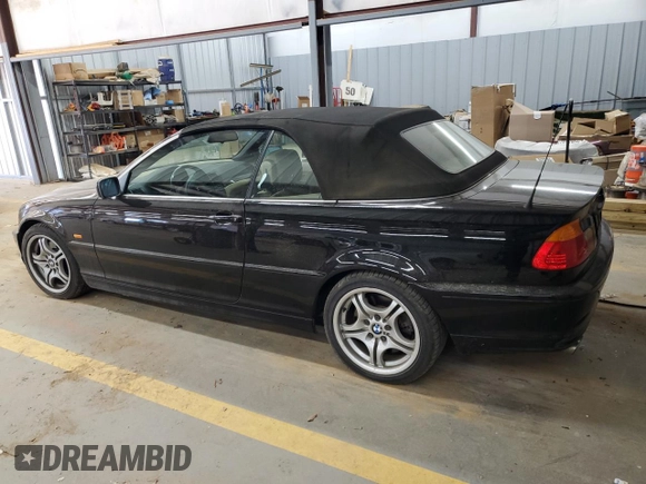 2001 BMW 3 Series 330Ci with VIN WBABS53401EV87414, listed as a Copart auction lot 83841974 with 90,923 mi miles and Salvage Title. Bid and sale history available at carsss.com. Image 2.