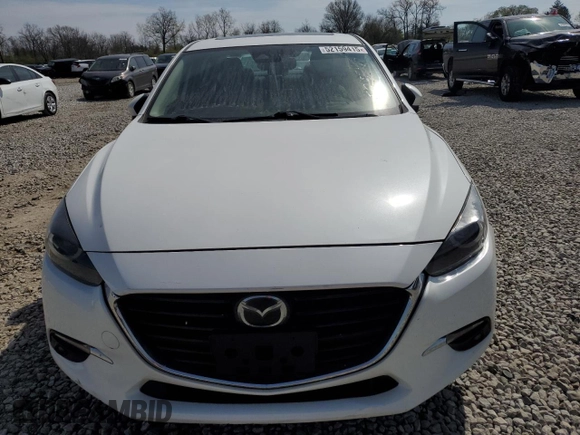 2018 Mazda 3 Grand Touring with VIN 3MZBN1W30JM165253, listed as a Copart auction lot 52159415 with 73,776 mi miles and Salvage Title. Bid and sale history available at DreamBid. Image 5.