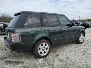 2004 Land Rover Range Rover HSE with VIN SALME11454A156859, listed as a Copart auction lot 44732145 with 129,404 mi miles and Clean Title. Bid and sale history available at carsss.com. Image 3.