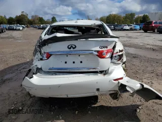 2017 Infiniti Q50 3.0t Sport with VIN JN1EV7ARXHM833082, listed as a Copart auction lot 75851794 with 63,349 mi miles and Salvage Title. Bid and sale history available at carsss.com. Image 6.
