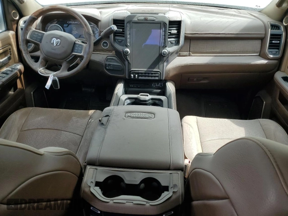 2019 Ram 2500 Laramie Longhorn with VIN 3C6UR5LL4KG593040, listed as a Copart auction lot 44170595 with 160,488 mi miles and Salvage title. Bid and sale history available at DreamBid. Image 8.
