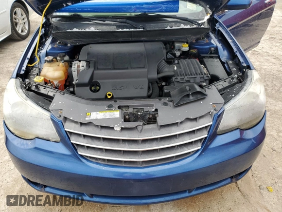 2008 Chrysler Sebring Limited with VIN 1C3LC65M18N300491, listed as a Copart auction lot 74578424 with 0 mi miles and Salvage Title. Bid and sale history available at carsss.com. Image 11.