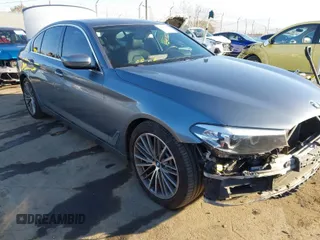 2017 BMW 5 Series 530i with VIN WBAJA5C35HG894968, listed as a IAAI auction lot 41060221 with 119,435 mi miles and . Bid and sale history available at carsss.com. Image 1.