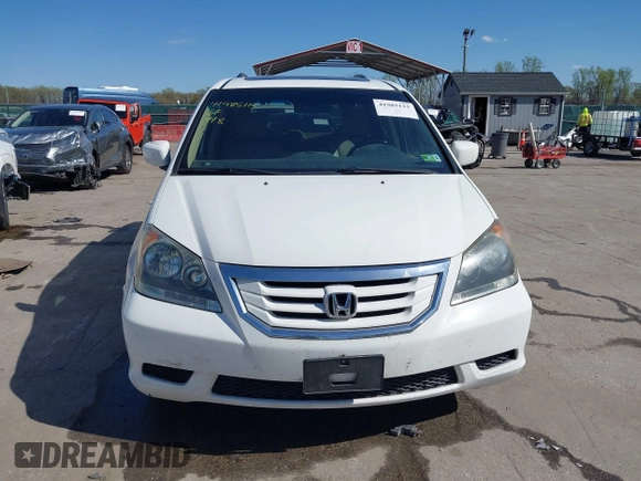 2009 Honda Odyssey EX-L with VIN 5FNRL38699B008377, listed as a IAAI auction lot 41985115 with 130,186 mi miles and . Bid and sale history available at DreamBid. Image 12.
