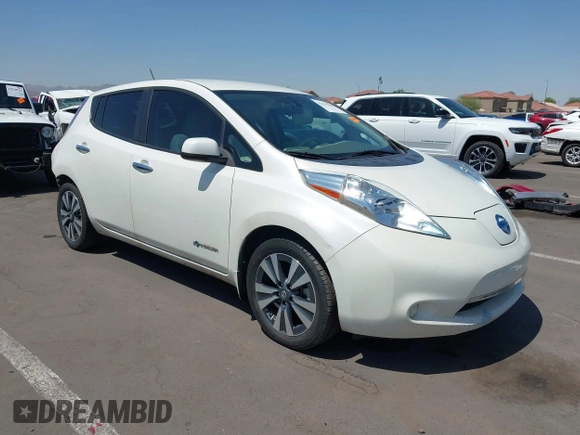 2017 Nissan LEAF SV with VIN 1N4BZ0CP1HC304381, listed as a IAAI auction lot 42532396 with 117,931 mi miles and . Bid and sale history available at DreamBid. Image 1.