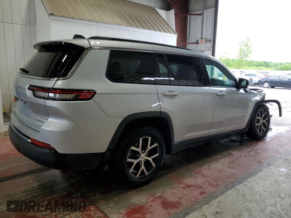 2024 Jeep Grand Cherokee Limited with VIN 1C4RJKBG6R8560727, listed as a Copart auction lot 59752305 with Not provided miles and Clean title. Bid and sale history available at DreamBid. Image 3.
