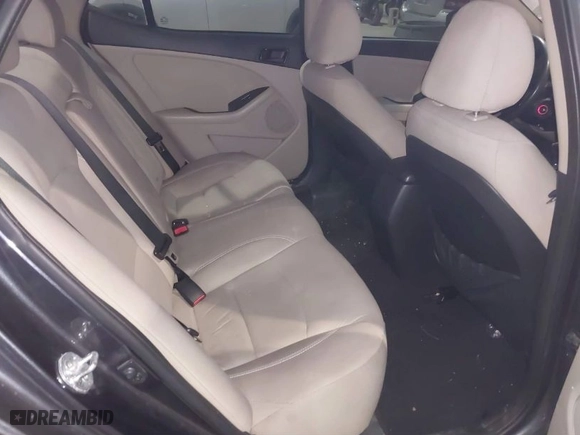 2015 Kia Optima LX with VIN 5XXGM4A79FG502258, listed as a IAAI auction lot 41279795 with 92,090 mi miles. Bid and sale history available at carsss.com. Image 8.