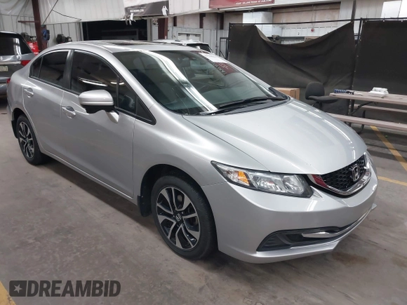 2015 Honda Civic EX with VIN 19XFB2F85FE008656, listed as a IAAI auction lot 41788066 with 75,626 mi miles and . Bid and sale history available at DreamBid. Image 1.