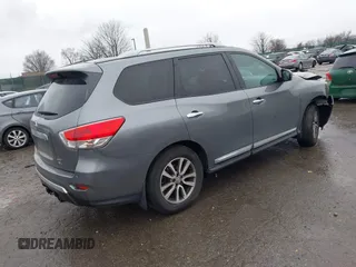 2015 Nissan Pathfinder SL z VIN 5N1AR2MM1FC720641, wystawiony jako IAAI lot #41508533 z przebiegiem 109 661 mil mil oraz . Historia ofert i sprzedaży dostępna na DreamBid. Obrazek 4.