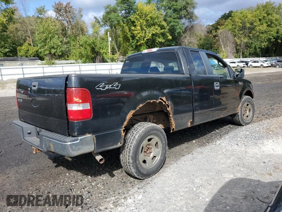 2007 Ford F-150 XLT with VIN 1FTPX14517NA72151, listed as a Copart auction lot 73058554 with 112,588 mi miles and Clean title. Bid and sale history available at DreamBid. Image 3.