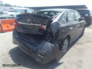2014 Nissan Sentra SV with VIN 3N1AB7AP8EY283654, listed as a IAAI auction lot 37380388 with 126,218 mi miles. Bid and sale history available at carsss.com. Image 6.