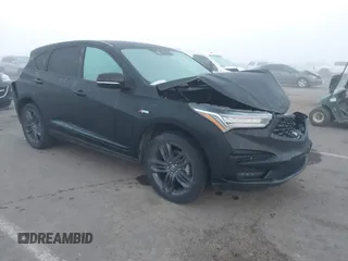 2020 Acura RDX w/A-Spec Pkg with VIN 5J8TC2H60LL031956, listed as a IAAI auction lot 41663869 with 65,210 mi miles. Bid and sale history available at carsss.com. Image 1.