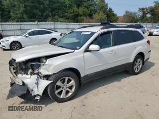 2013 Subaru Outback Premium z VIN 4S4BRBCC0D3201557, wystawiony jako Copart lot #59514775 z przebiegiem 130 921 mil mil oraz Czysty tytuł • Clean title. Historia ofert i sprzedaży dostępna na DreamBid. Obrazek 1.