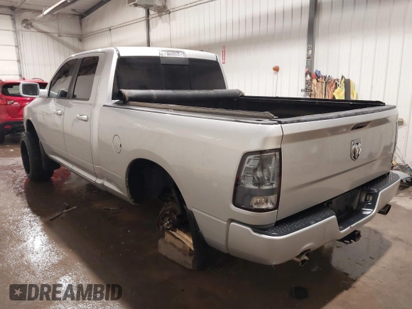 2010 Dodge 1500 SLT with VIN 1D7RV1GT8AS197249, listed as a IAAI auction lot 41309608 with 151,768 mi miles and . Bid and sale history available at DreamBid. Image 3.