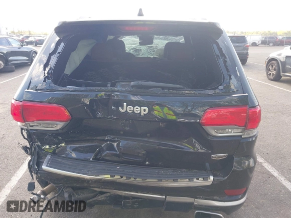 2018 Jeep Grand Cherokee Summit with VIN 1C4RJFJT5JC120523, listed as a IAAI auction lot 42136651 with 75,699 mi miles and . Bid and sale history available at DreamBid. Image 16.