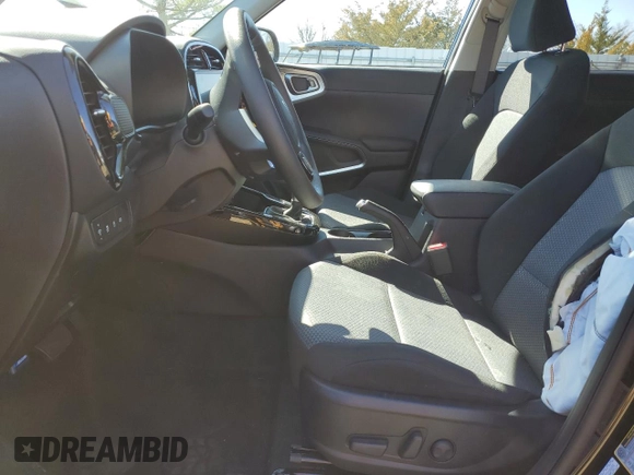 2024 Kia Soul S with VIN KNDJ23AUXR7239495, listed as a Copart auction lot 49512495 with Not Provided miles and Salvage Title. Bid and sale history available at DreamBid. Image 7.