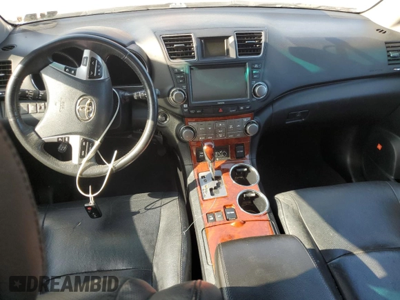 2012 Toyota Highlander Limited with VIN 5TDDK3EH4CS157298, listed as a Copart auction lot 55071475 with 169,477 mi miles and Salvage title. Bid and sale history available at DreamBid. Image 8.