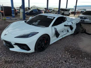 2024 Chevrolet Corvette 1LT with VIN 1G1YA2D42R5129570, listed as a Copart auction lot 49491405 with Not provided miles and Salvage title. Bid and sale history available at DreamBid. Image 1.