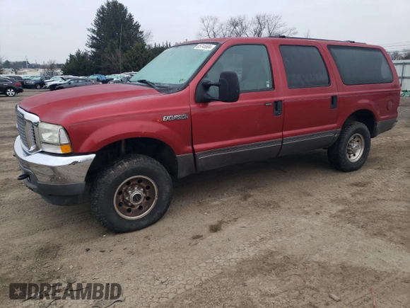 2004 Ford Excursion Special Serv с VIN 1FMNU41L44EB01671, выставлен на аукционе Copart как лот 85745504 с пробегом 202 510 миль миль и Чистый • Clean title. История ставок и продаж доступна на DreamBid. Изображение 1.