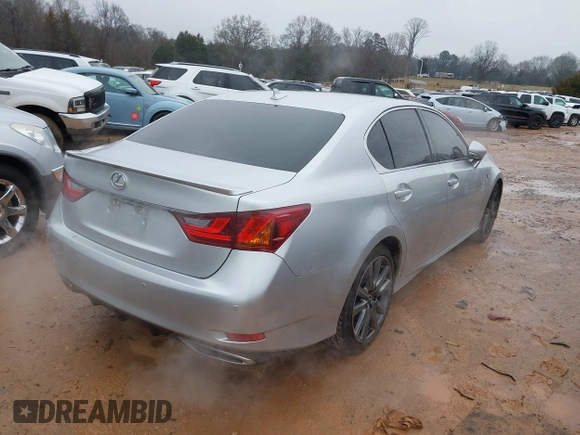 2013 Lexus GS 350 with VIN JTHBE1BL6D5017853, listed as a IAAI auction lot 41259820 with 193,433 mi miles and . Bid and sale history available at DreamBid. Image 4.