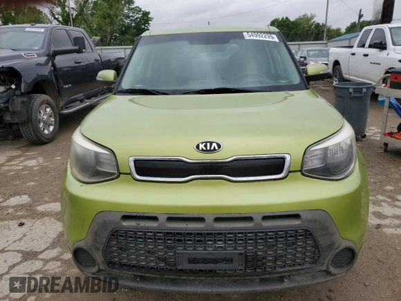 2014 Kia Soul + with VIN KNDJP3A54E7731556, listed as a Copart auction lot 54992295 with 183,008 mi miles and Clean Title. Bid and sale history available at DreamBid. Image 5.