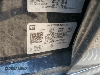 2023 Chevrolet Silverado 1500 LTZ with VIN 1GCUDGED4PZ295216, listed as a Copart auction lot 69863734 with 16,468 mi miles and Salvage Title. Bid and sale history available at carsss.com. Image 14.