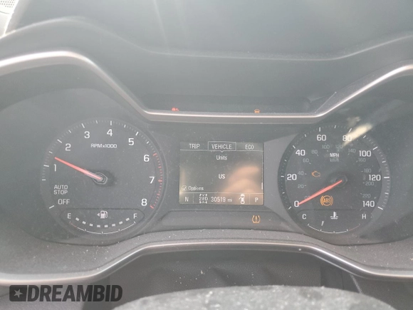 2021 Chevrolet TrailBlazer LS with VIN KL79MNSL4MB123663, listed as a Copart auction lot 69969144 with 30,519 mi miles and Salvage Title. Bid and sale history available at DreamBid. Image 9.