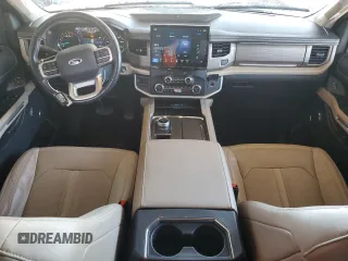 2023 Ford Expedition Max Limited with VIN 1FMJK1K82PEA12389, listed as a Copart auction lot 50215915 with 57,011 mi miles and Clean title. Bid and sale history available at DreamBid. Image 8.