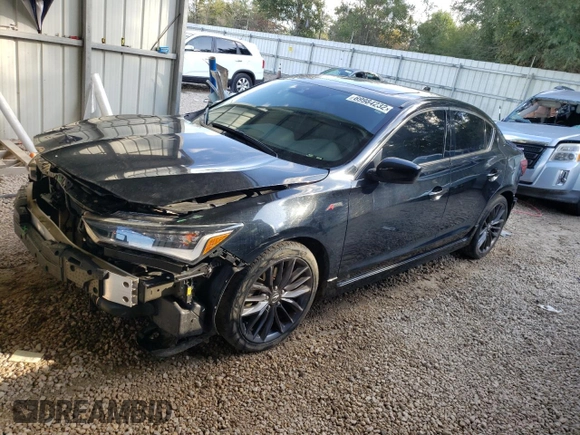 2019 Acura ILX w/Premium/A-Spec Pkg with VIN 19UDE2F82KA002424, listed as a Copart auction lot 69984232 with 50,809 mi miles. Bid and sale history available at carsss.com. Image 1.